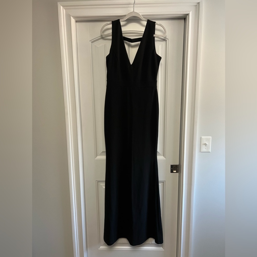 Long black dress